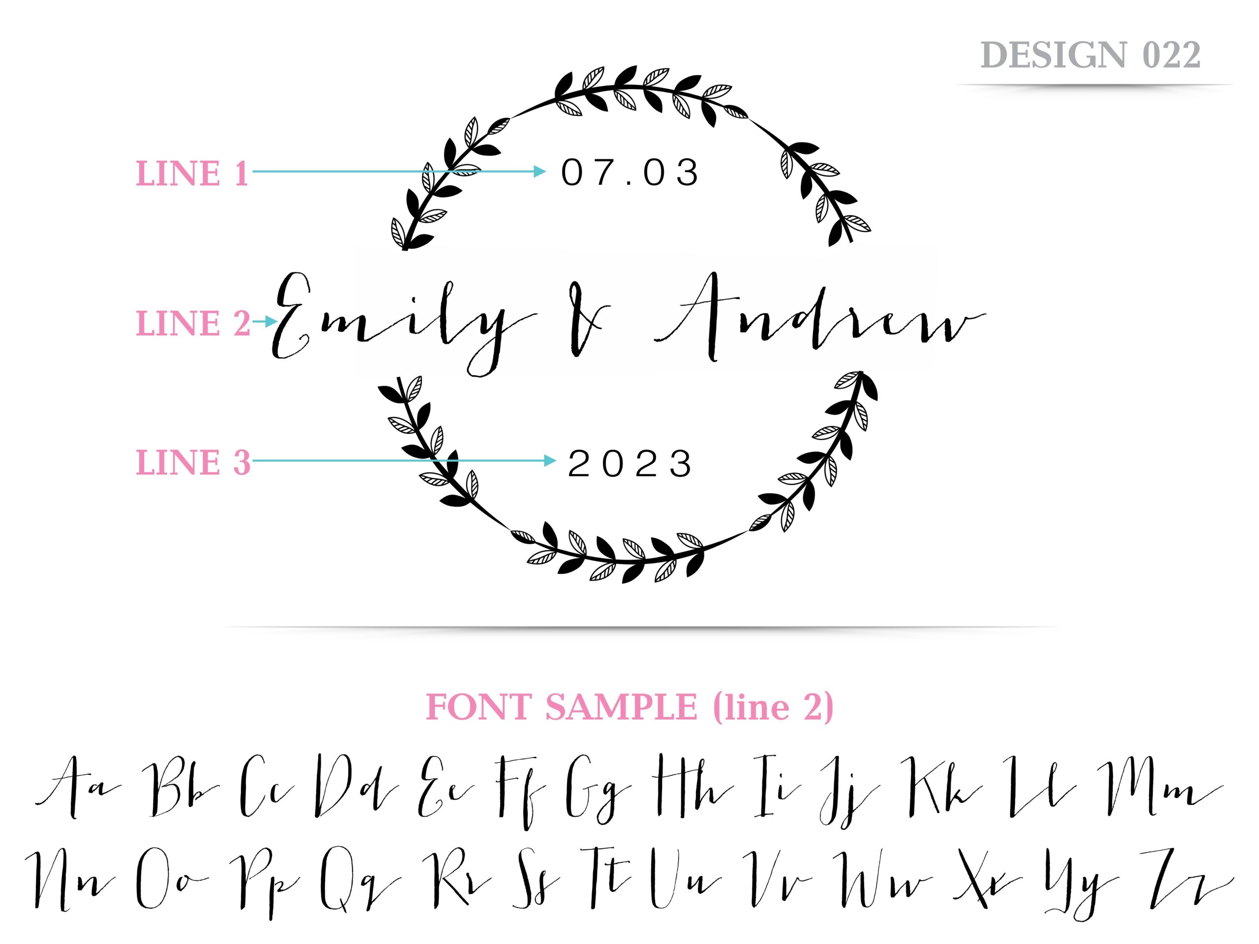 Personalized, Engraved Cutting Board with Natural Wreath Design for Wedding or Housewarming Gift #022 - Image 5