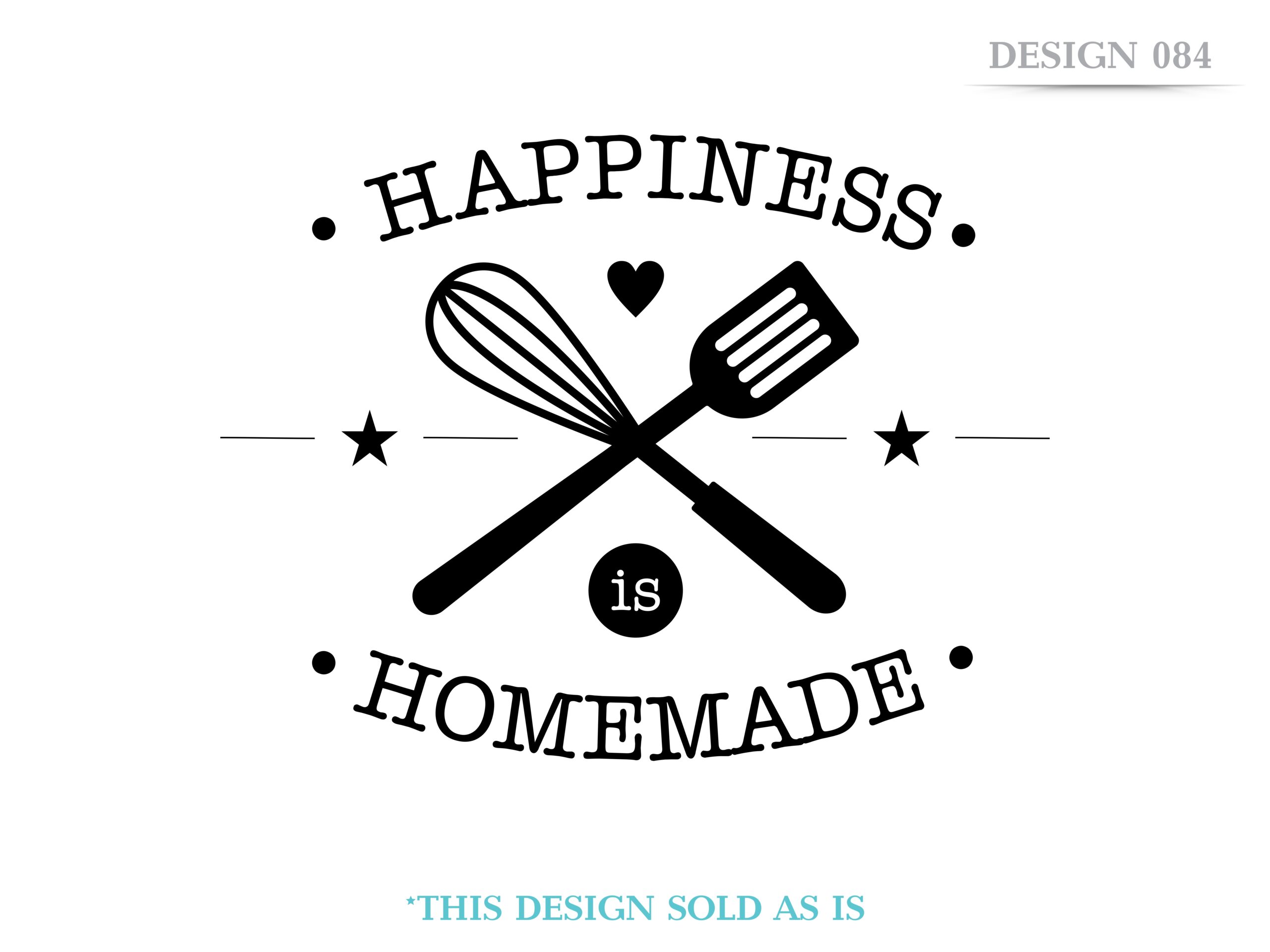 Personalized, Engraved Cutting Board with Happiness is Homemade Design for Housewarming or Birthday Gift #084 - Image 3